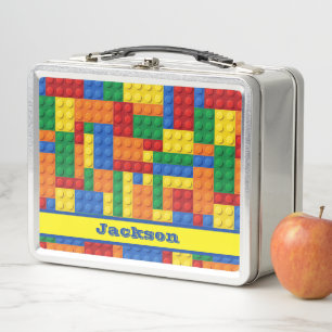 Lunch Box Blocs de construction de briques colorées Lunchb
