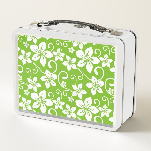 LUNCH BOX BLULE HAWAII (LIME) (Dos)