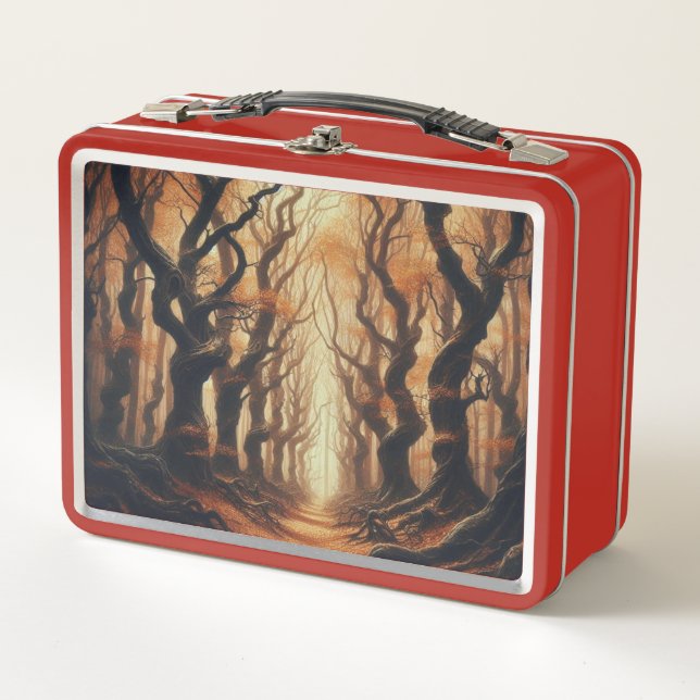 Lunch Box Bois d'automne gothique (Devant)