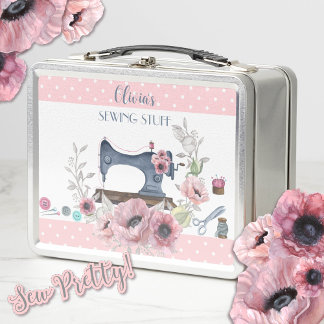 Lunch Box Boîte à couture personnalisée