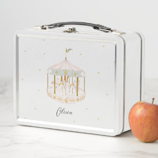 Lunch Box Boîte à déjeuner carrousel, élégant et amusant