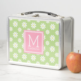 Lunch Box Boîte à déjeuner Motif de mignonette Daisies