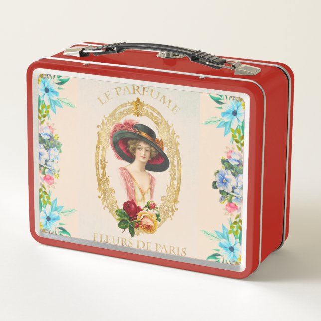 Lunch Box Boîte à déjeuner vintage (Dos)