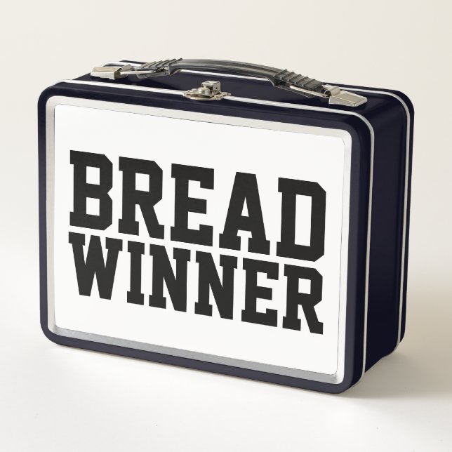 LUNCH BOX BOÎTE À DORMIÈRE MÉTALLIQUE DE RÉTRO POUR LE TRAVA (Devant)