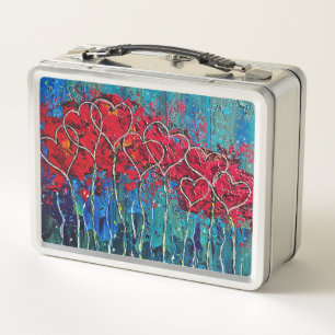 Lunch Box Boîte à lunch Coeurs
