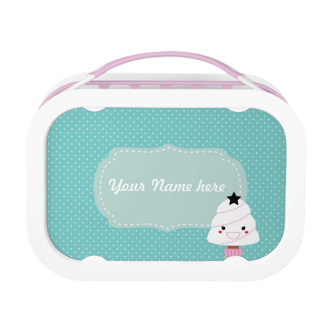 Lunch Box Boîte à lunch de l'arbre personnalisé (Dos)