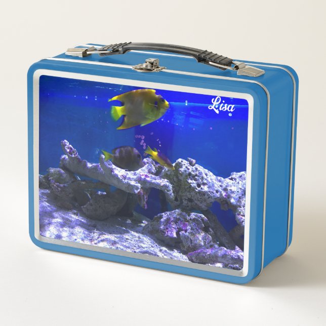 Lunch Box Boîte à lunch de mignonne, de poisson et de crabe (Devant)