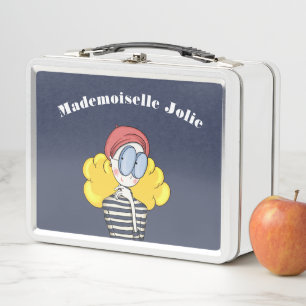 Lunch Box Boîte à lunch Mademoiselle Jolie