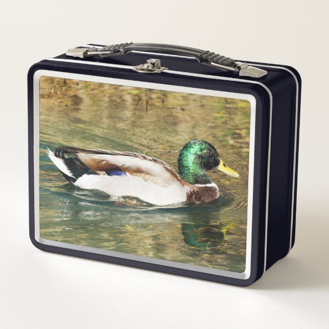 Lunch Box Boîte à lunch Mallard Duck Metal (Devant)