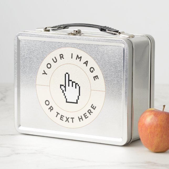 Lunch Box Boîte à lunch - Personnalisé (ajouter image/texte) (En situation)