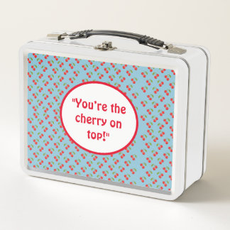 Lunch Box Boîte à lunch pour cerisier métallique