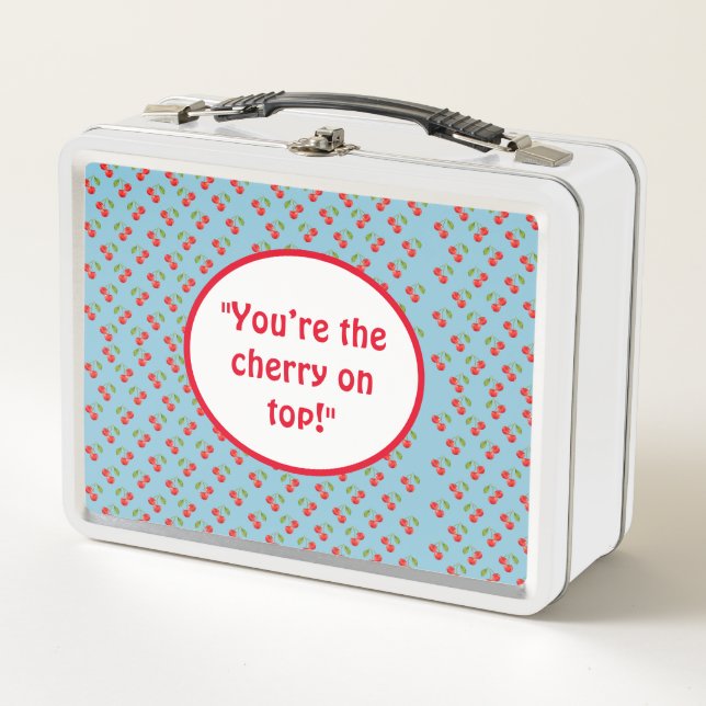 Lunch Box Boîte à lunch pour cerisier métallique (Devant)