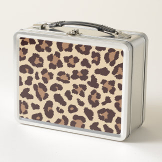 Lunch Box Boîte à lunch pour Motif Leopard