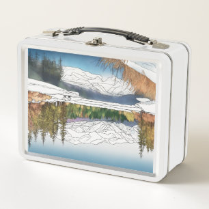 Lunch Box Boîte à repas artisanale personnalisée métal embal