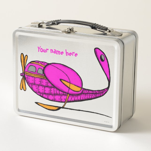 Lunch Box Boîte à Repas Avion (Devant)