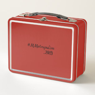 Lunch Box BOÎTE À SOUFFLE ROUGE* TOUS LES ÂGES bY MÉTROPOLIM