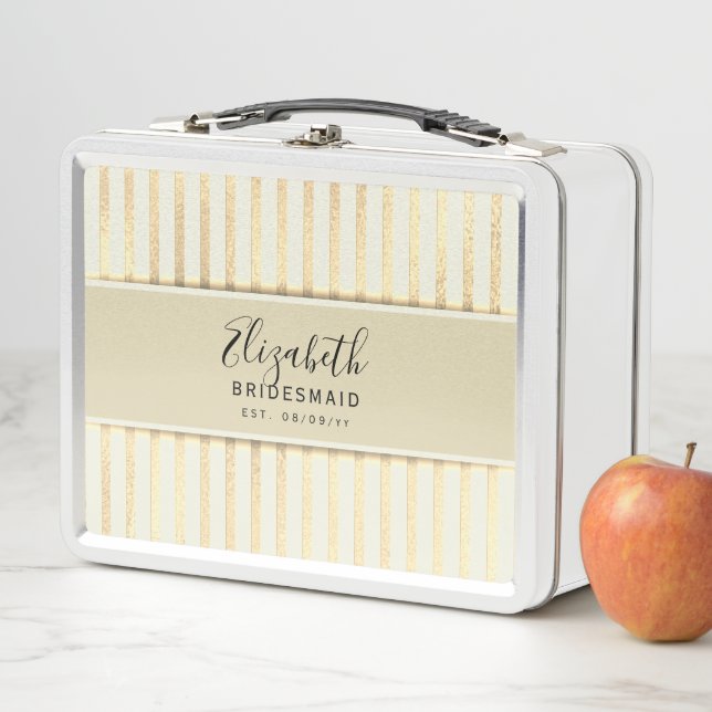 Lunch Box Boîte de proposition d'aide d'information personna (En situation)