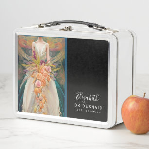 Lunch Box Boîte de proposition d'une demoiselle d'honneur pe