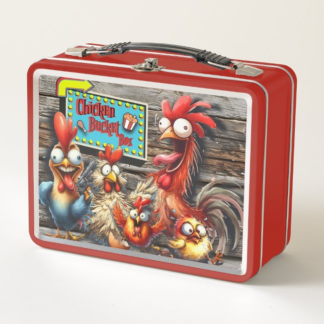 Lunch Box Boîte de regroupement de poulet (chicken bucket box)