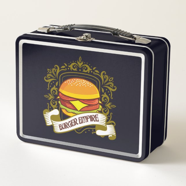 Lunch Box Boîtes de déjeuner Empire Burger (Devant)