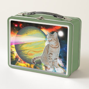 Lunch Box Boîtier Laser-Cat En Métal