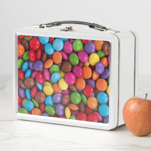 Lunch Box Bonbons colorés, Boutons de bonbons, Sucres, Nourr