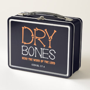 Lunch Box BONES SEC Christian Halloween