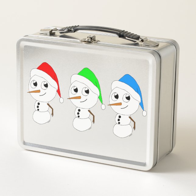 Lunch Box bonhomme de neige (Devant)