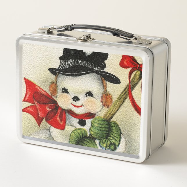 Lunch Box Bonhomme de neige 004 (Devant)