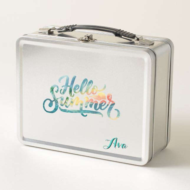 Lunch Box Bonjour l'été (Devant)