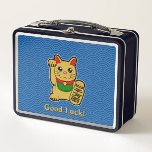 Lunch Box Bonne Chance ! Chat Golden Lucky