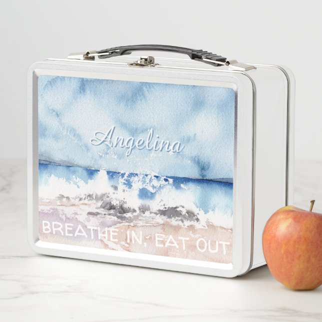 Lunch Box Bord de mer méditatif (En situation)