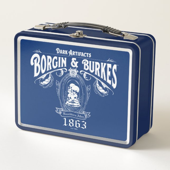 Lunch Box BORGIN & BURKES™ Artefacts foncés Magasin graphiqu (Devant)