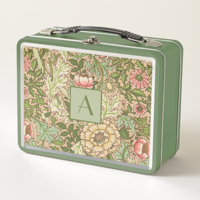 Lunch Box Botanique William Morris Motif  (Devant)