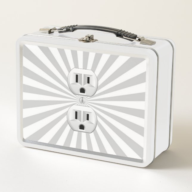 Lunch Box Bouchon électrique Mur Outlet Fun Personnaliser Ce (Devant)