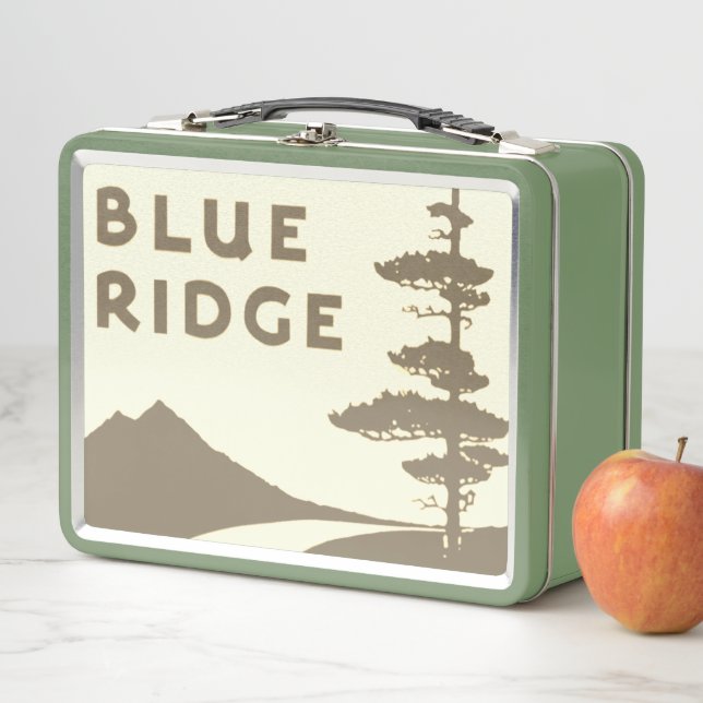 Lunch Box Bouclier Blue Ridge Parkway (En situation)