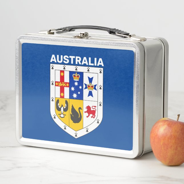 Lunch Box Bouclier des armes d'Australie (En situation)