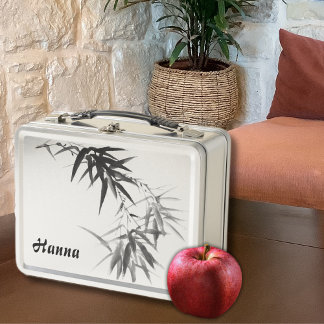 Lunch Box Bracelet en bambou noir