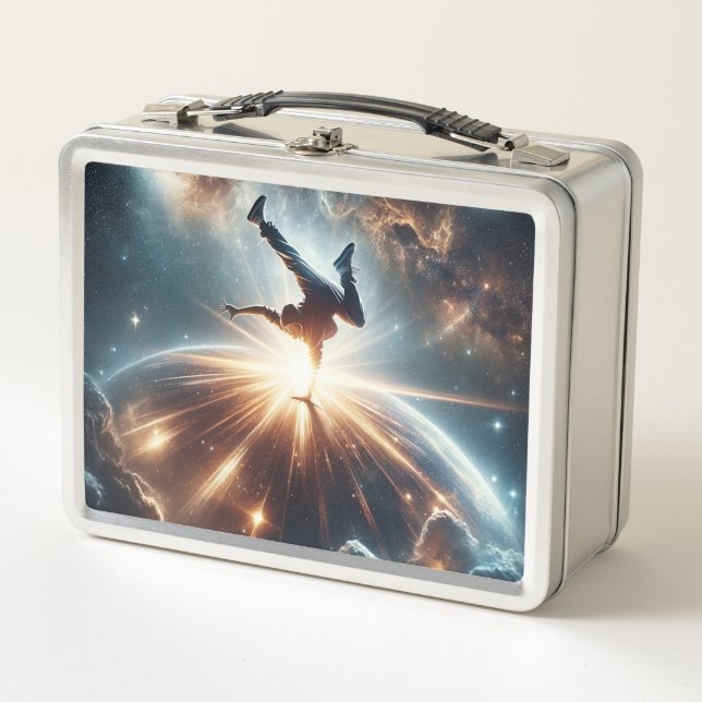 Lunch Box Breakdancer en action, Ai, Action dans la Galaxie (Devant)
