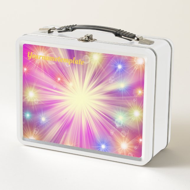 Lunch Box brille, étoile, scintille, lueur, scintillement, l (Devant)