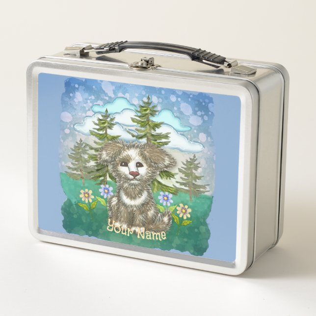 Lunch Box Brownie Pup Chien  (Devant)