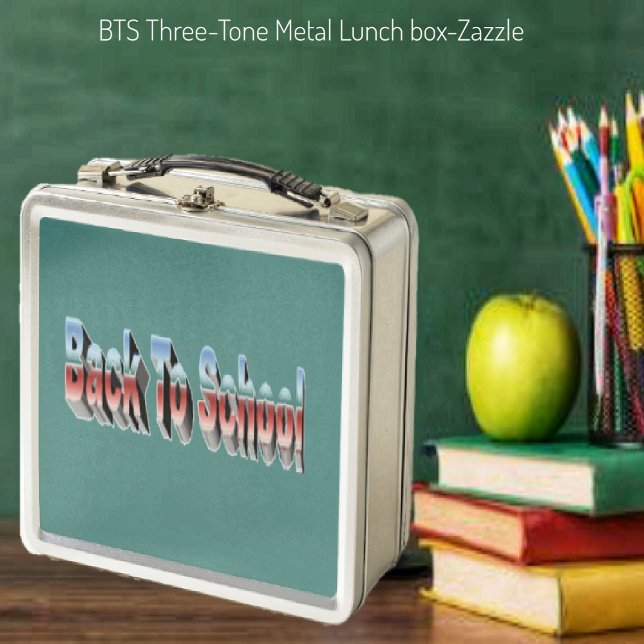 Lunch Box BTS à trois tons (Créateur téléchargé)