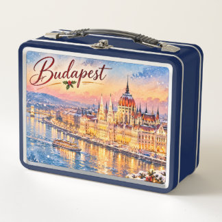 Lunch Box Budapest Hongrie Danube Parlement Noël