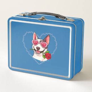 Lunch Box Bull terrier heureux