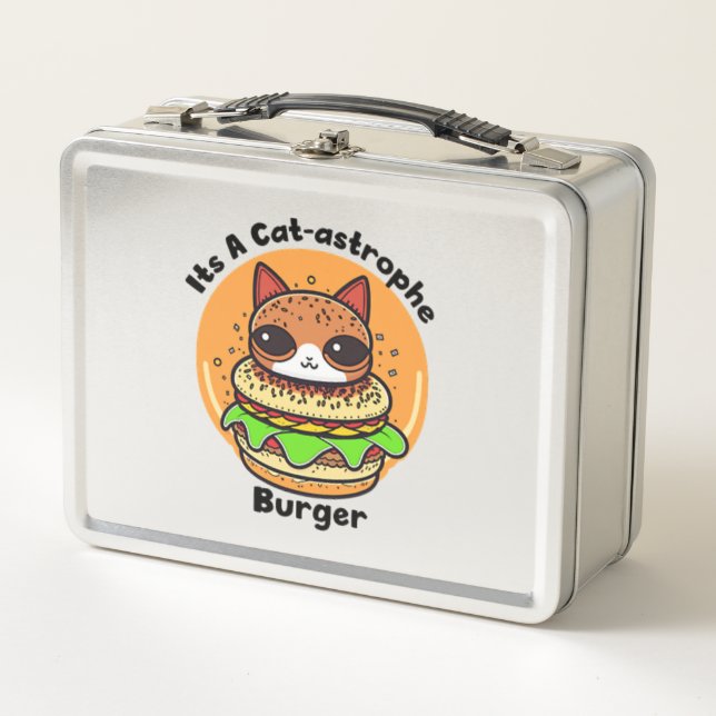 Lunch Box Burger de chat 1 (Devant)