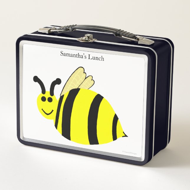 Lunch Box Buzz des abeilles jaunes (Devant)