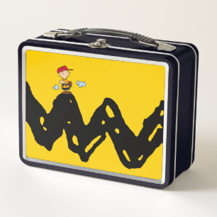 Lunch Box cacahuètes Charlie Baseball Brown