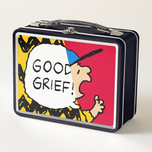 Lunch Box cacahuètes | Charlie Brown Bon Grief Half & Half (Devant)