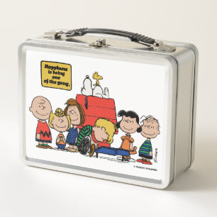Lunch Box cacahuètes   Le bonheur est d'être l'un des gangs