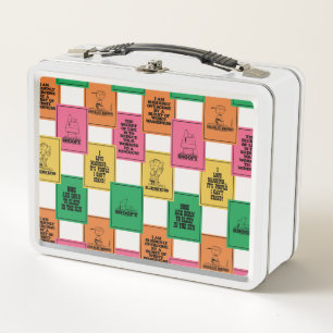Lunch Box cacahuètes   Motif Colorblock amusant